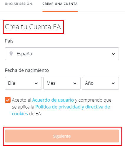 Como criar uma conta no EA Origin gratuitamente, fácil e rápido? Guia passo a passo 3