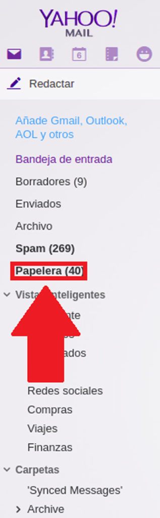 Como recuperar e-mails excluídos na sua conta do Yahoo Mail? Guia passo a passo 1
