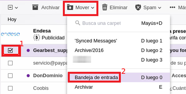 Como recuperar e-mails excluídos na sua conta do Yahoo Mail? Guia passo a passo 3