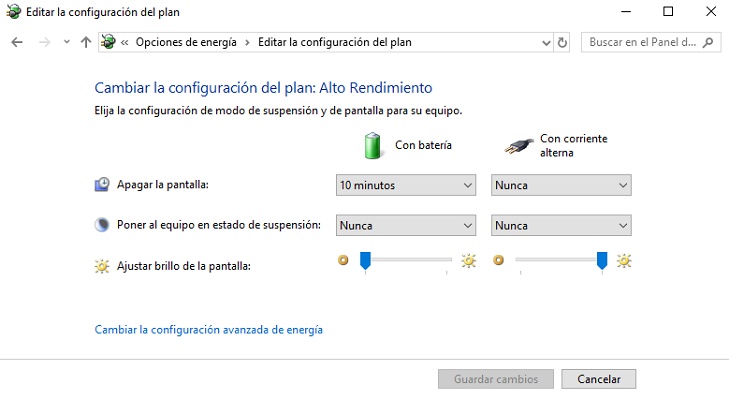 Como desativar a economia de energia no Windows 10 e configurá-lo corretamente? Guia passo a passo 6