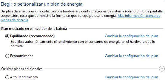 Como desativar a economia de energia no Windows 10 e configurá-lo corretamente? Guia passo a passo 3