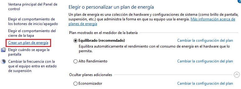 Como desativar a economia de energia no Windows 10 e configurá-lo corretamente? Guia passo a passo 8