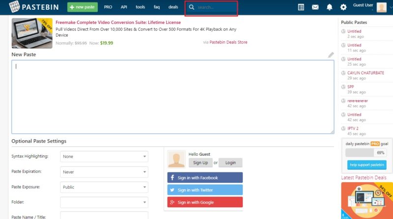 Quais são os melhores mecanismos de pesquisa alternativos para a Deep Web? Lista 2019 4