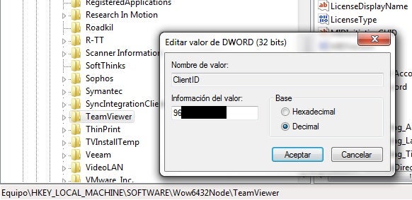 ID do TeamViewer