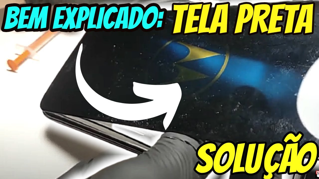 O celular caiu e a imagem NÃO é vista [Tela preta] 14