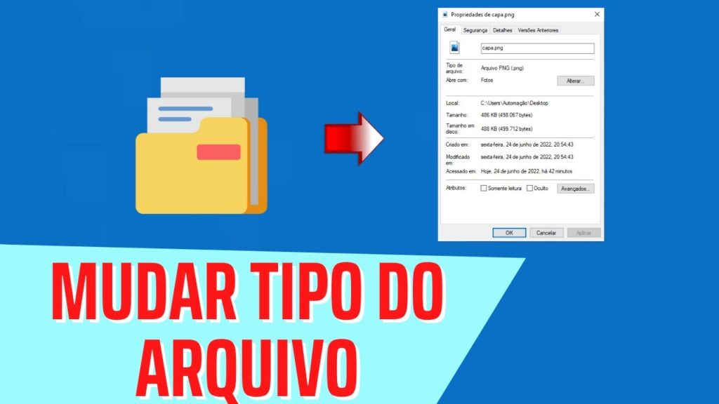 Como alterar a extensão de arquivo no Windows 10 1