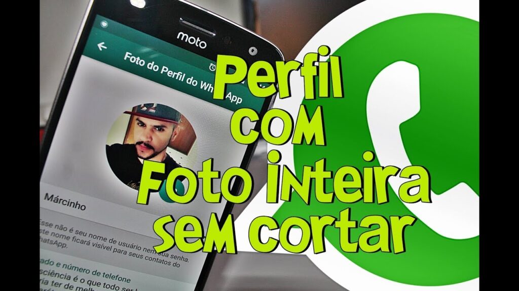 Como colocar uma foto de perfil no WhatsApp sem cortar? 1