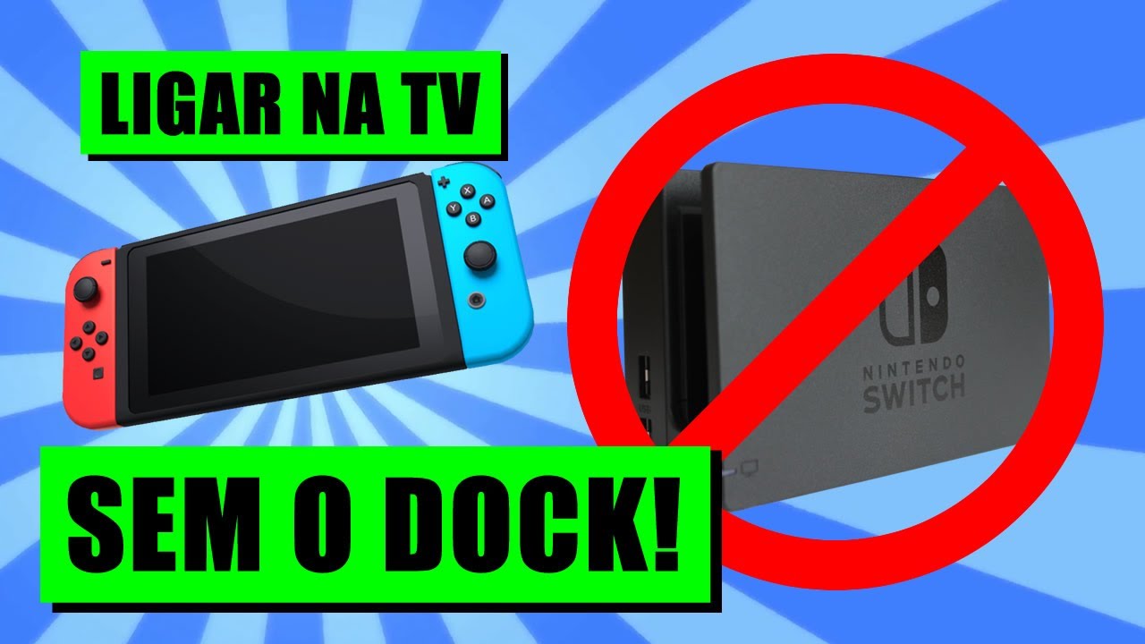 Como conectar o Nintendo Switch a uma TV sem dock 1