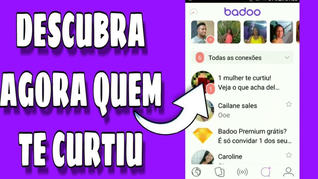 Como saber quem gosta no Badoo? 1