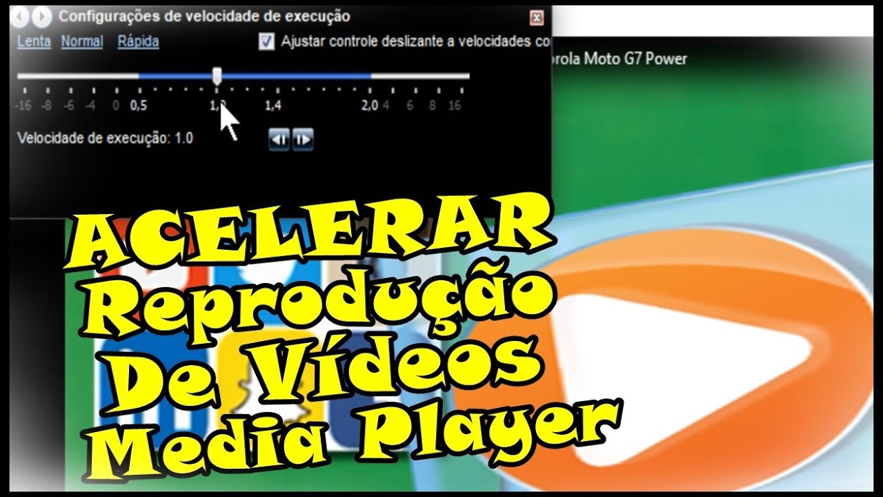 Como baixar ou acelerar a velocidade do vídeo no Windows? 1