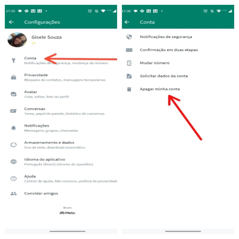 Como apagar a sua conta do whatsapp definitivamente edapps 1