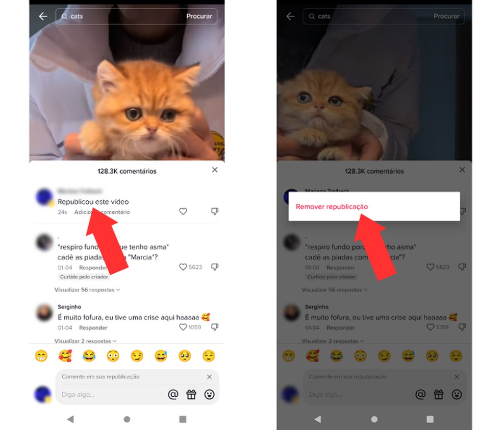 Como apagar um video republicado no tiktok edapps 1