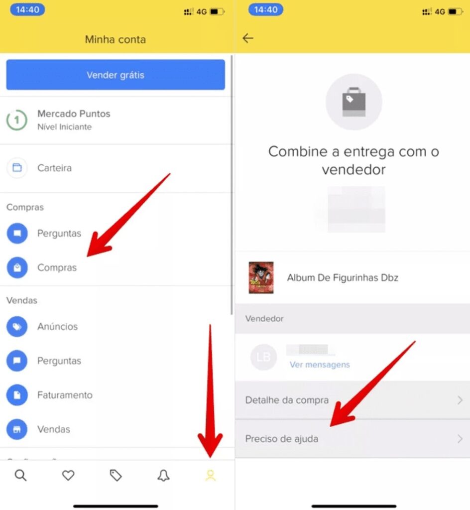 Como cancelar uma compra no mercado livre pelo celular e pc guia edsoftwares 1