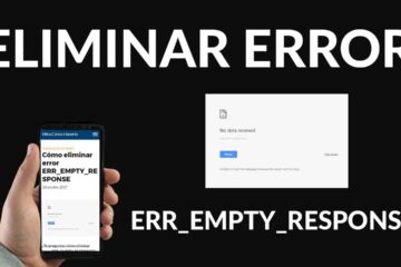 Como eliminar o erro “ERR_EMPTY_RESPONSE”?