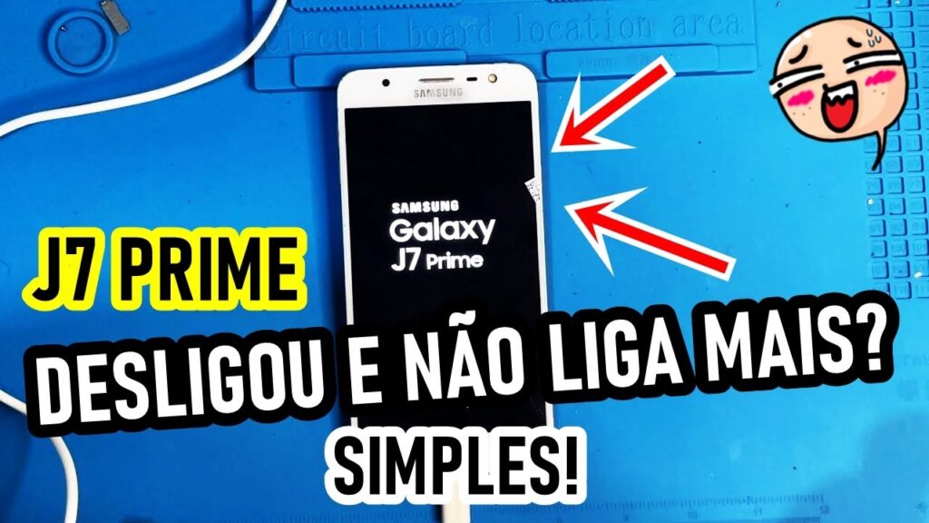 Solução: O Samsung Galaxy J7 e o J7 Prime NÃO Carregam ou Ligam 1