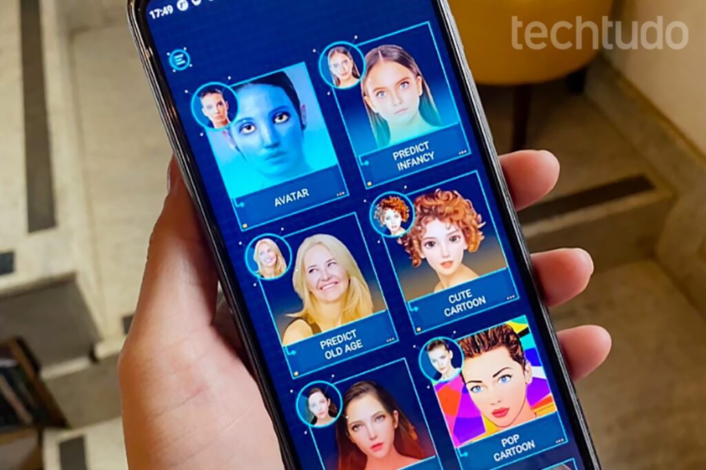 Como criar avatar de desenho com o app manco cartoon edapps 1