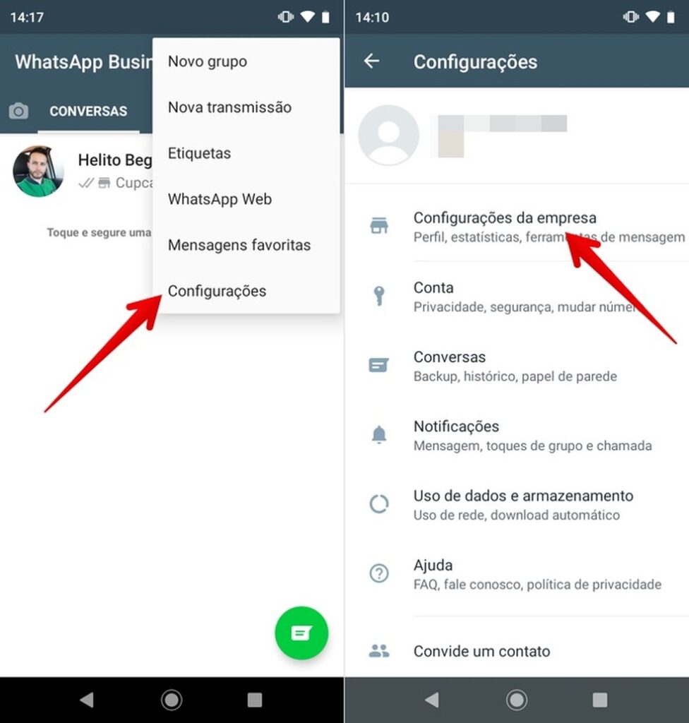 Como criar catalogo no whatsapp business edapps 1