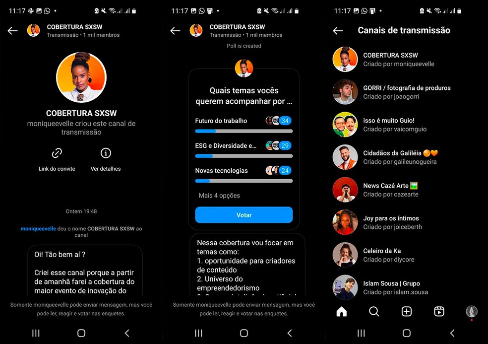 Como criar lista de transmissao no instagram tudo sobre a novidade edapps 1