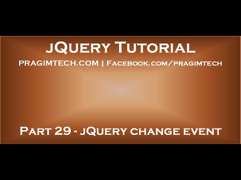 Como executar um evento com jQuery? 24
