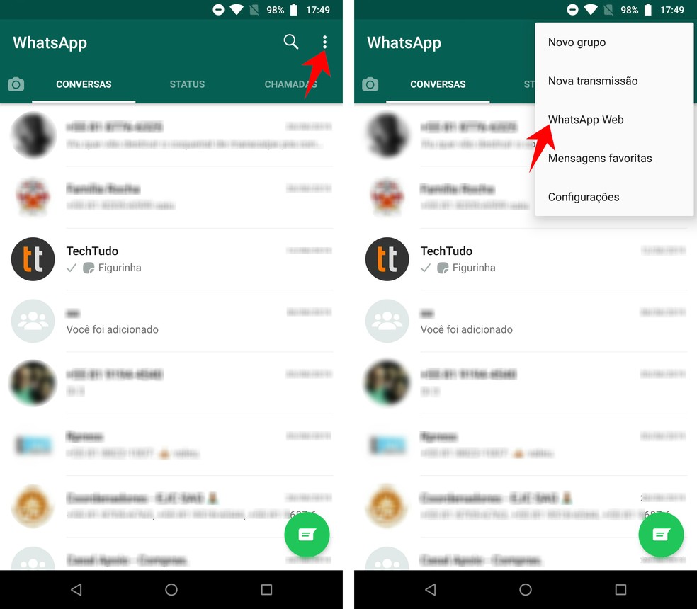 Como desconectar o whatsapp web pelo celular e pc ou notebook edsoftwares 1