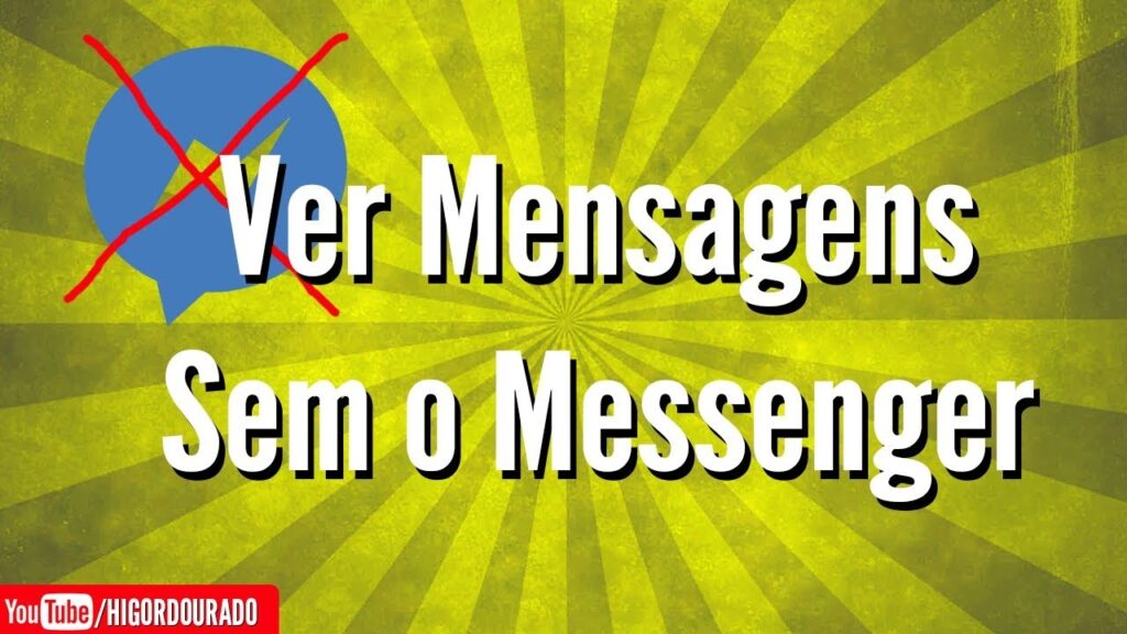 Como ler mensagens do Facebook sem usar o Messenger? 1