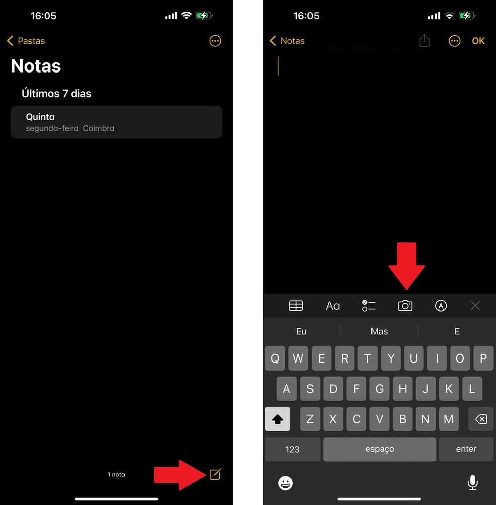 Como escanear no iphone ou ipad com o app notas edapps 7