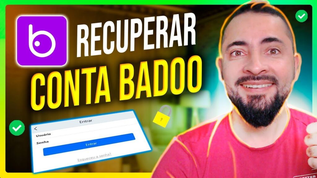Como recuperar minha conta do Badoo que foi excluída 1