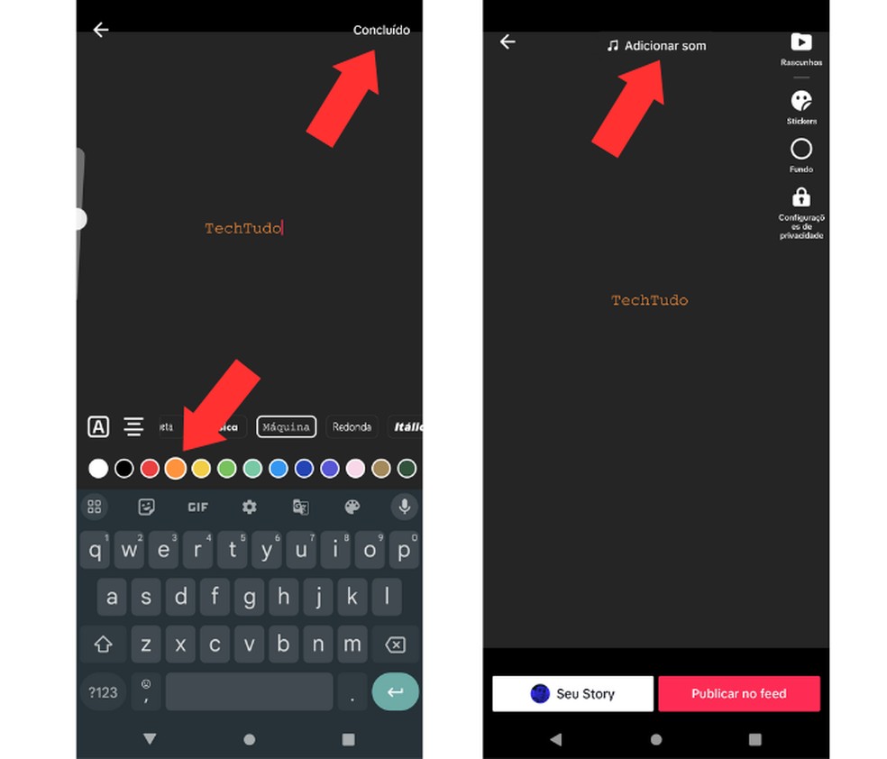 Como fazer postagem de texto no tiktok veja o passo a passo edapps 1
