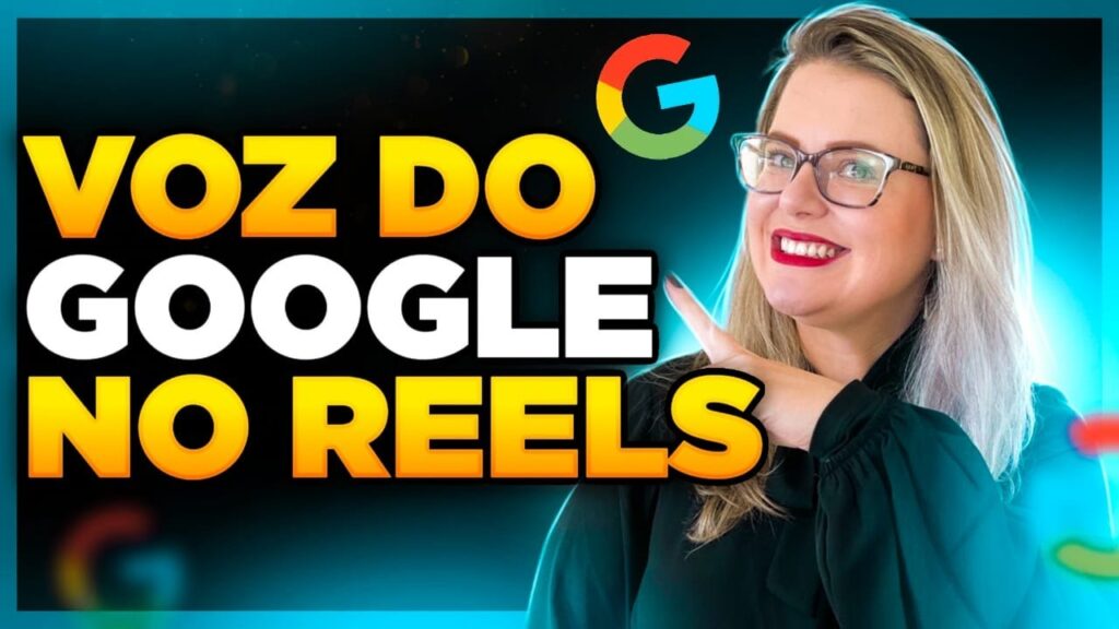 Como colocar voz do google no reels do instagram 1