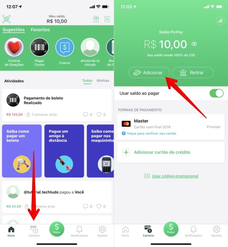Como gerar um boleto de cobranca ou deposito no app do picpay edapps 1