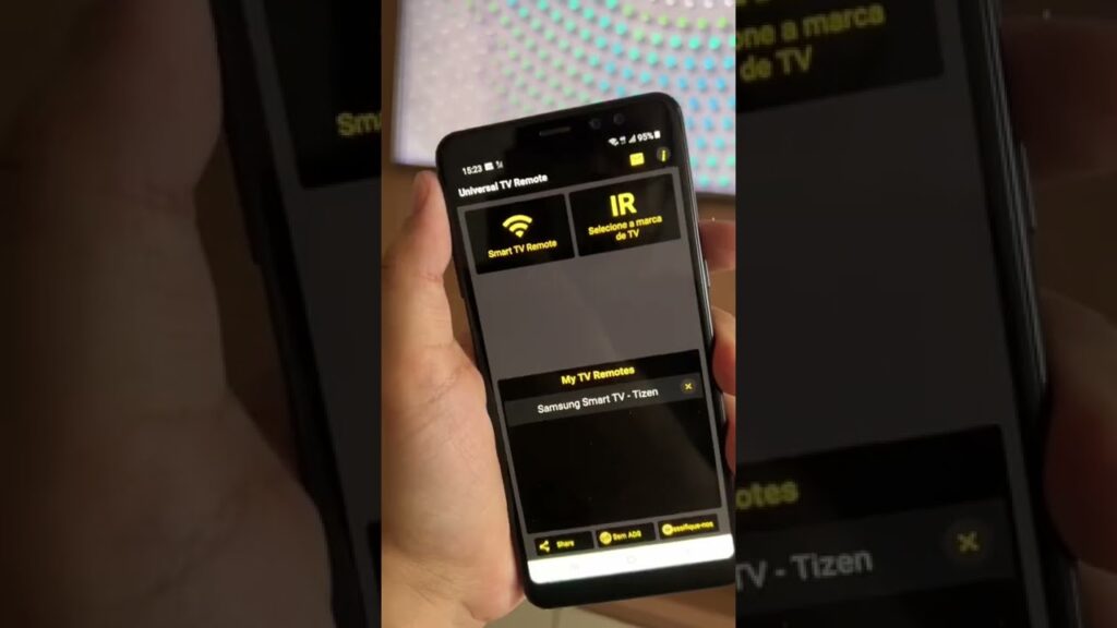 Como controlar uma tv com android usando um smartphone 1