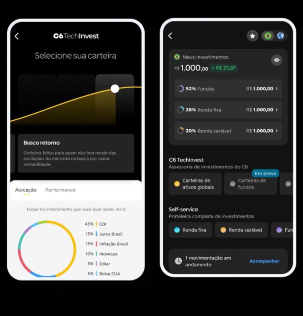 Como investir no c6 bank pelo app veja guia completo com dicas edapps 1
