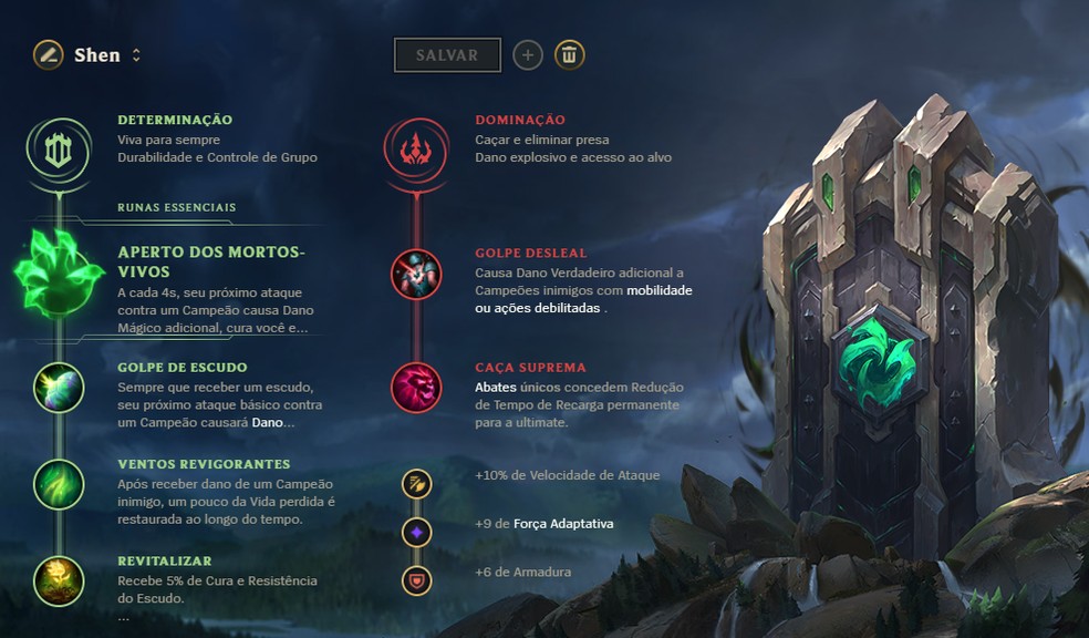 Como jogar de shen no lol veja dicas de runas builds e counters edjogos 1