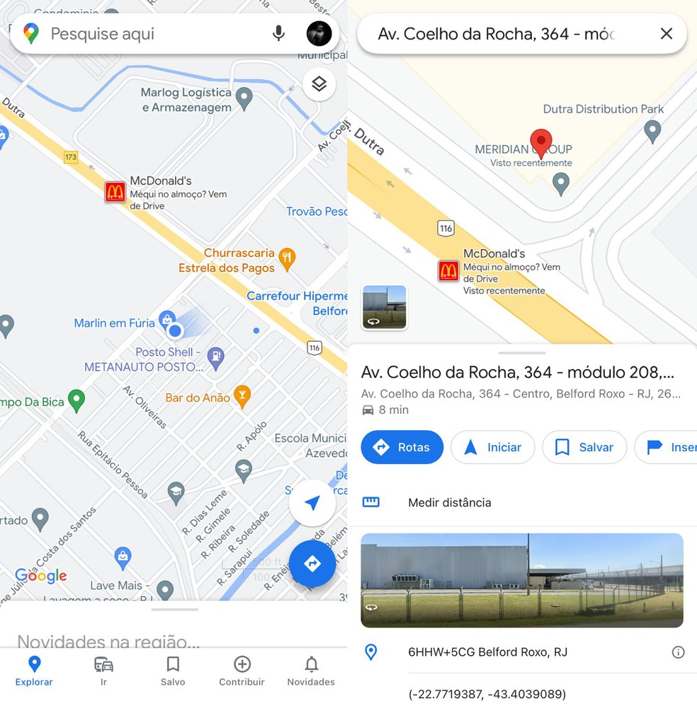 Como medir distancias no google maps para android e iphone edapps 1