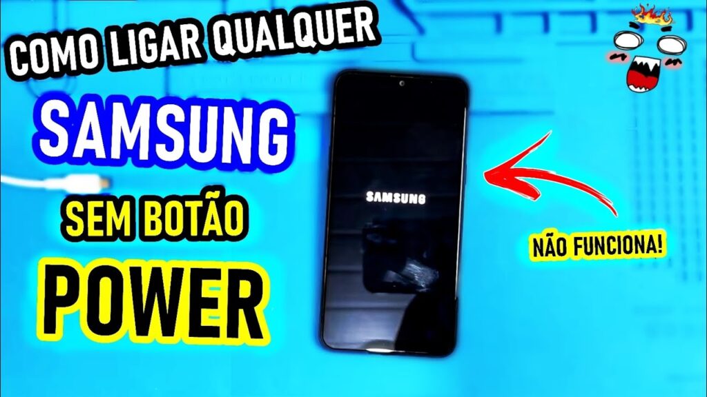 Ligue um telefone Samsung sem usar o botão liga / desliga 1