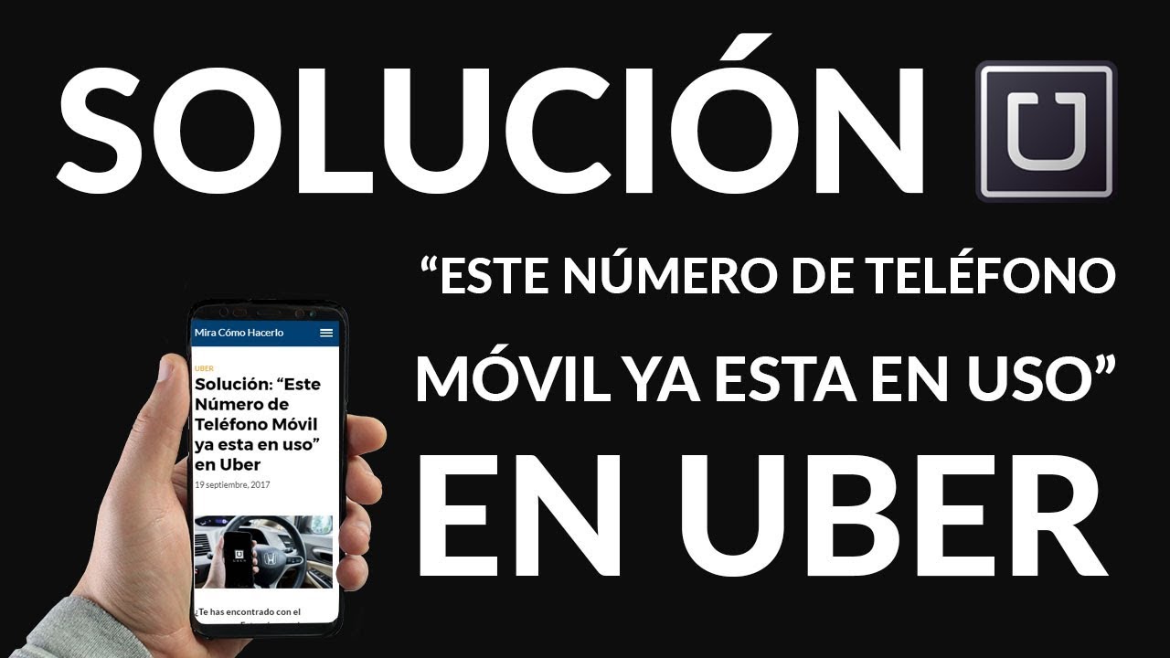 Solução: "Este número de celular já está em uso" na Uber 14