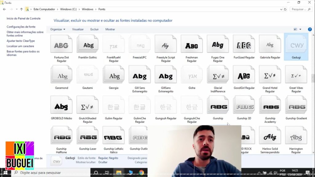 Como adicionar fontes / letras ao MS Paint? 1