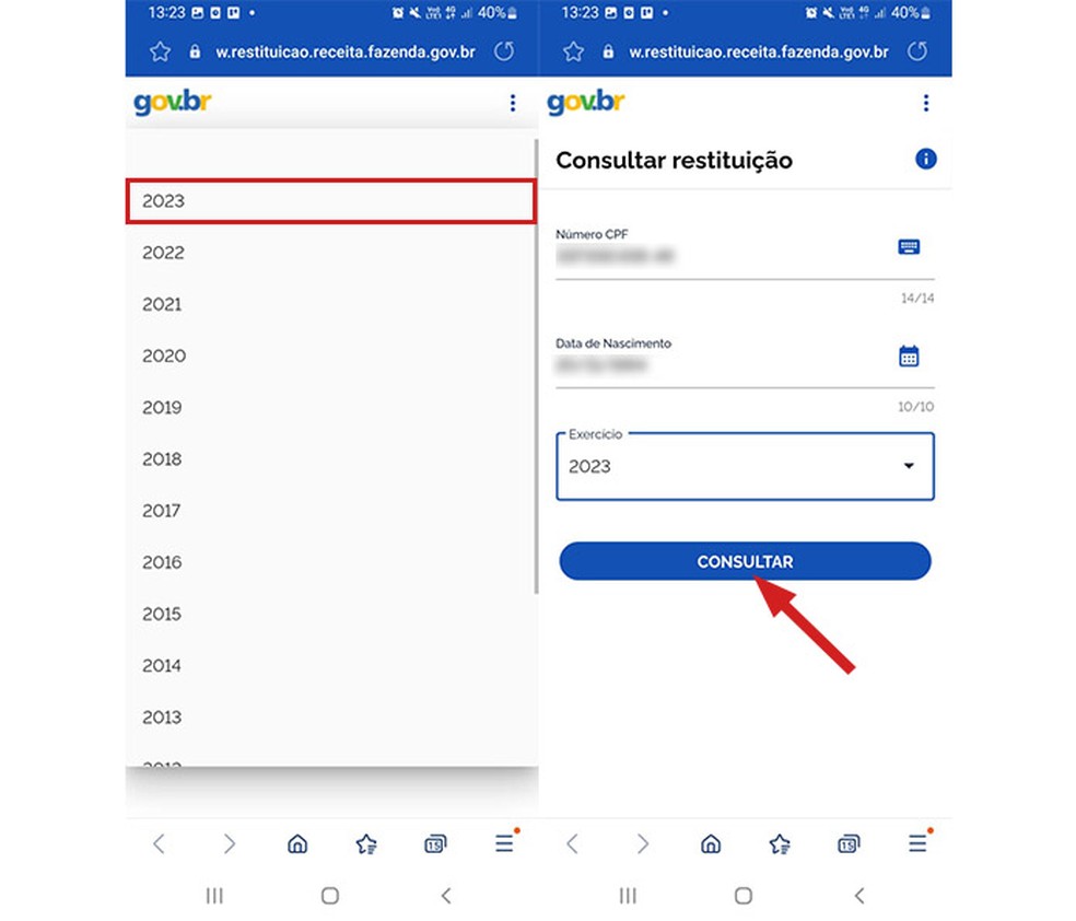 Como saber em qual lote vou receber a restituicao do ir 2023 veja edsoftwares 1