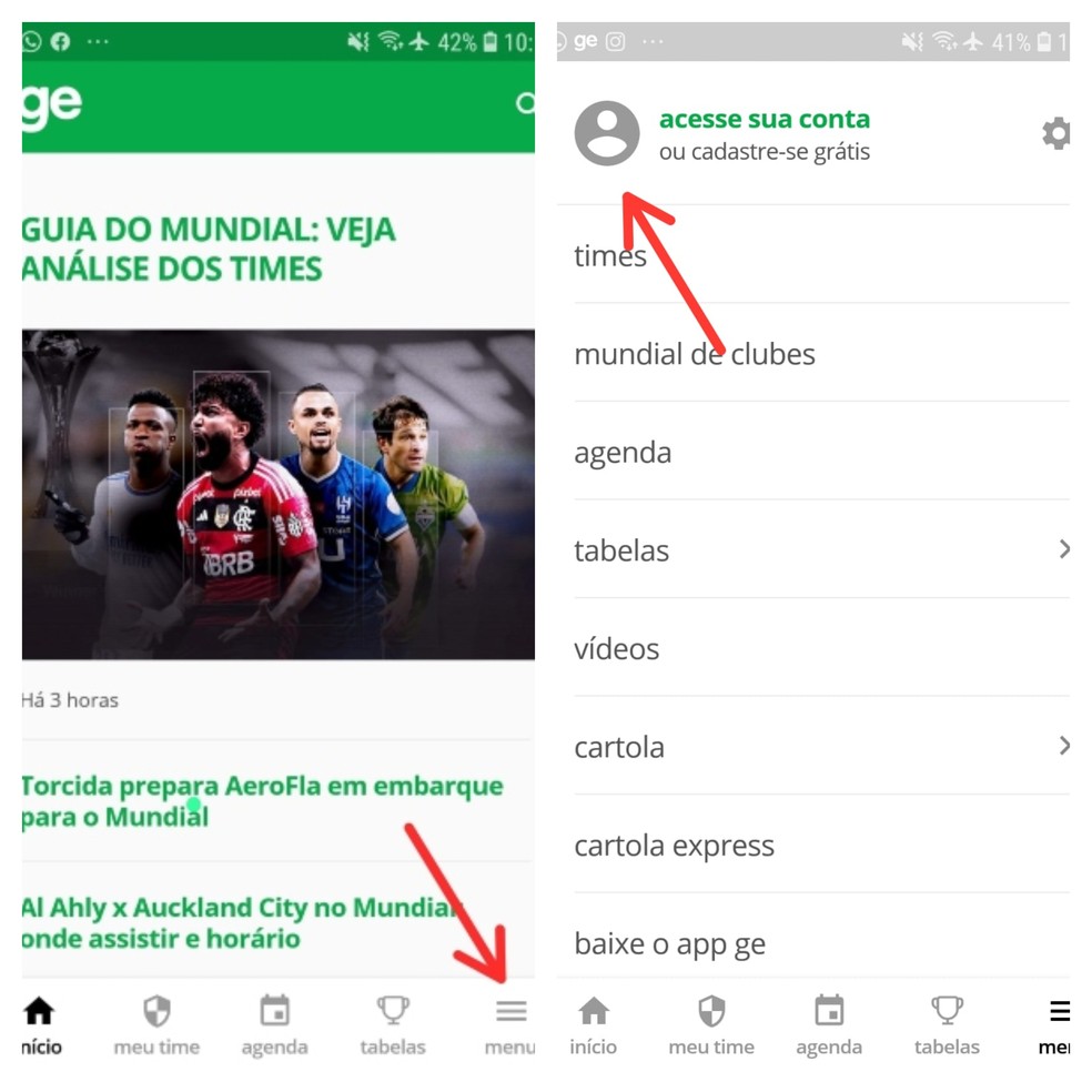 Como usar o app do globo esporte para acompanhar o seu time de futebol edapps 1