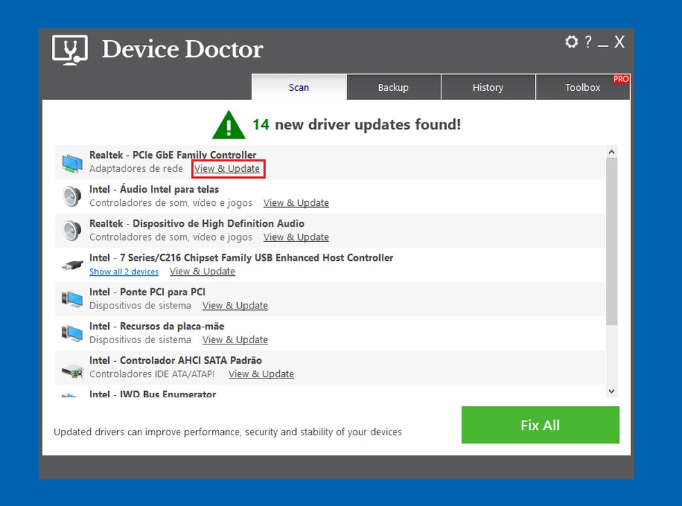 Como usar o device doctor para atualizar drivers do pc edsoftwares 1