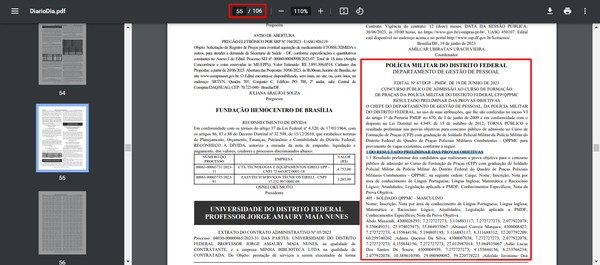 Como ver resultado da prova objetiva do concurso da pmdf 2023 edsoftwares 1