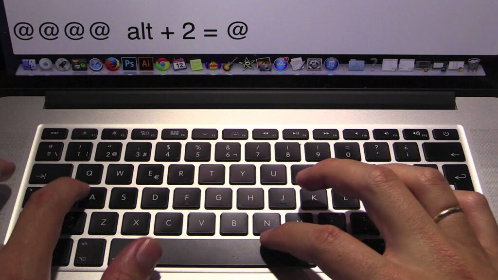Como colocar Arroba no Mac? 1
