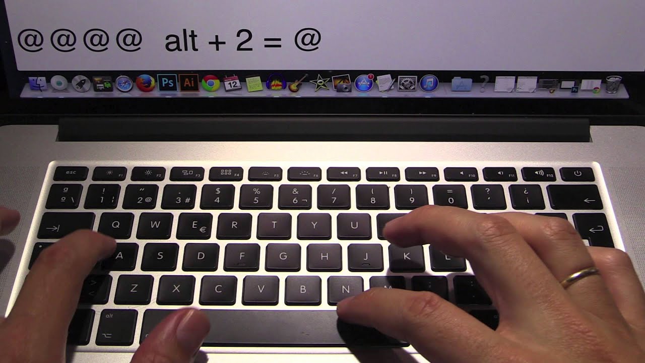 Como colocar Arroba no Mac? 31