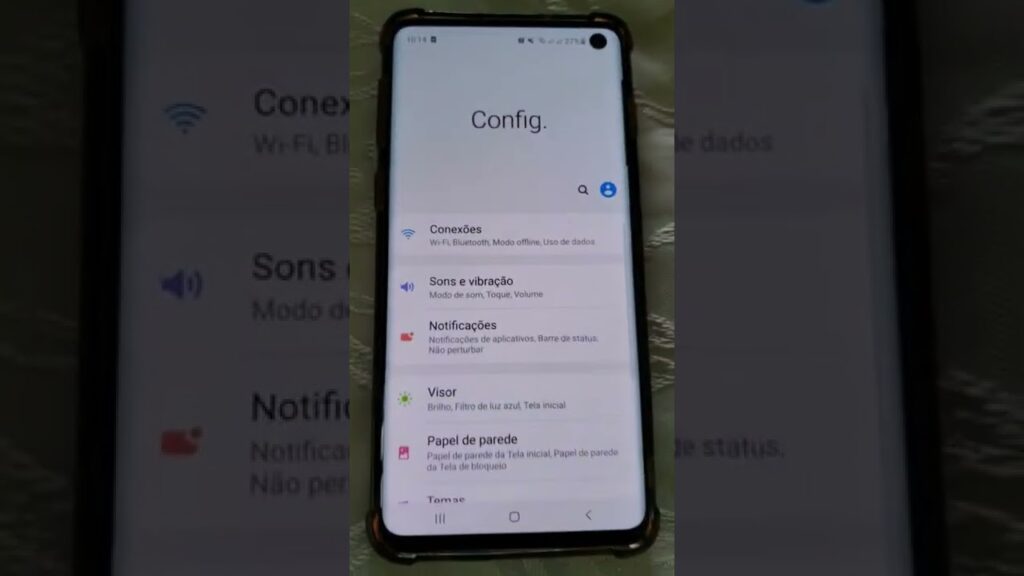 Como configurar o botao lateral do celular samsung galaxy edmobile 1