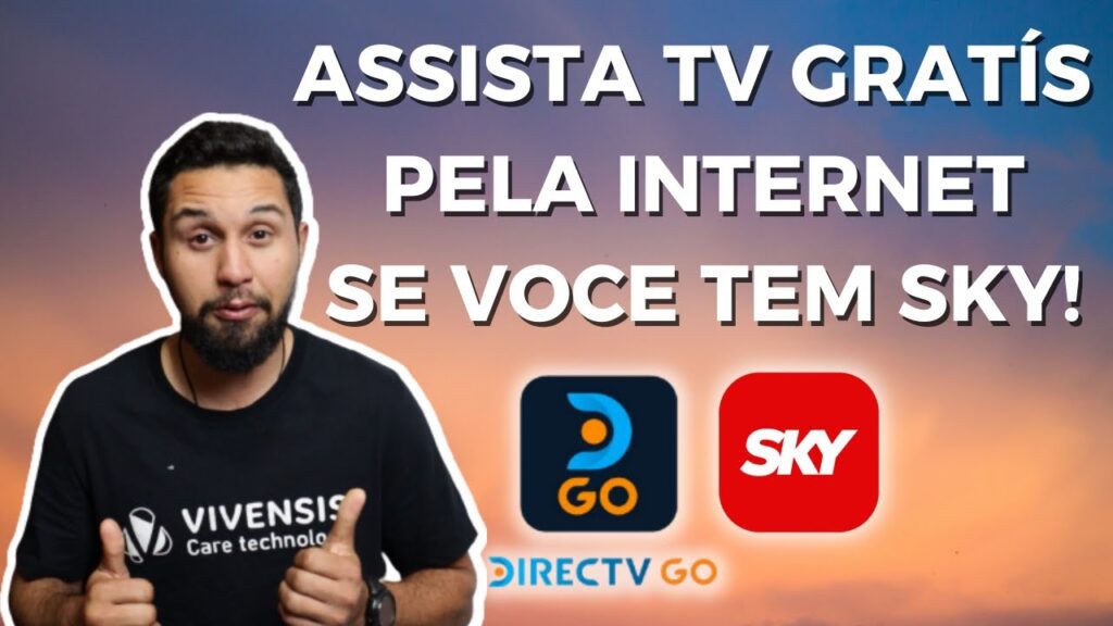 Como assistir a sky no celular com o directv go 1