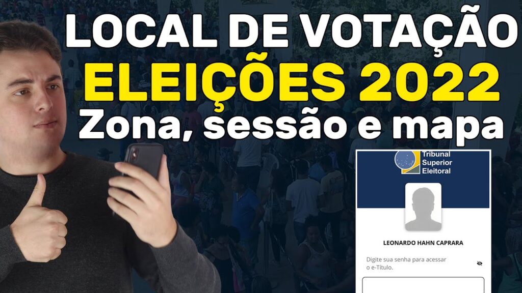 Como saber local de votacao com secao e zona pelo e titulo 1