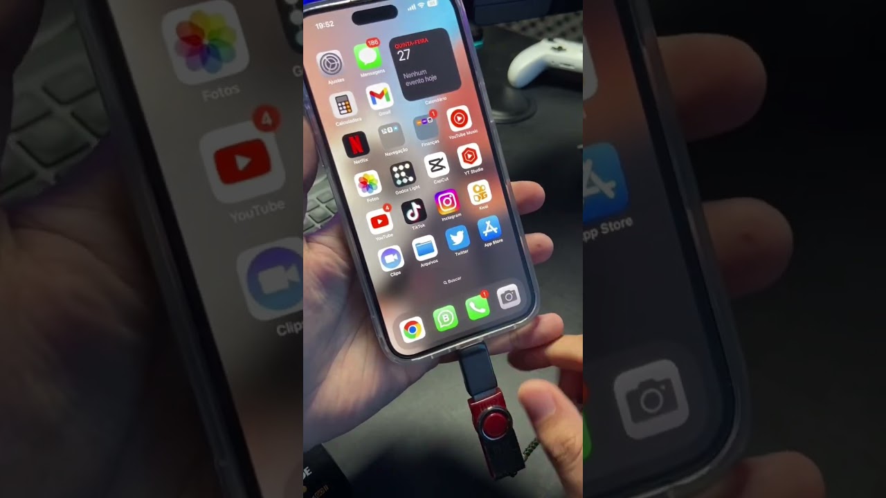 Como usar pen drive no celular com o adaptador usb otg 2