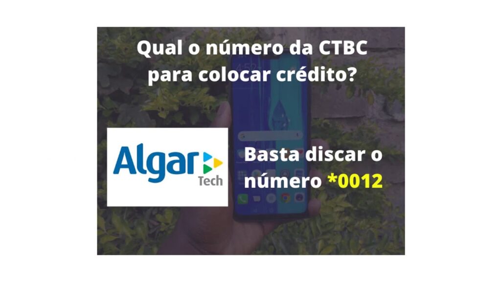 Como fazer recarga de celular algar 1