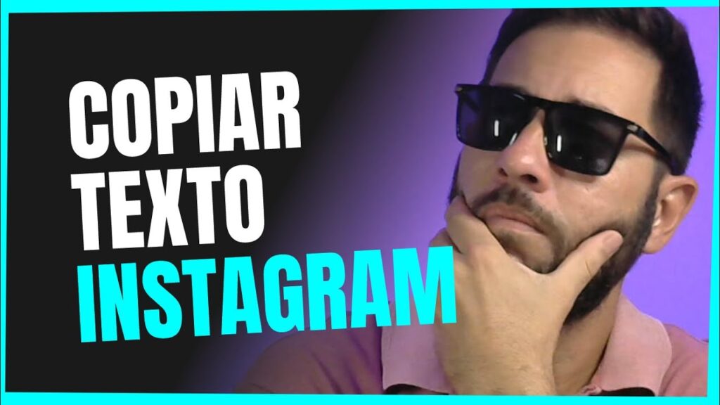 Como copiar texto do instagram 1