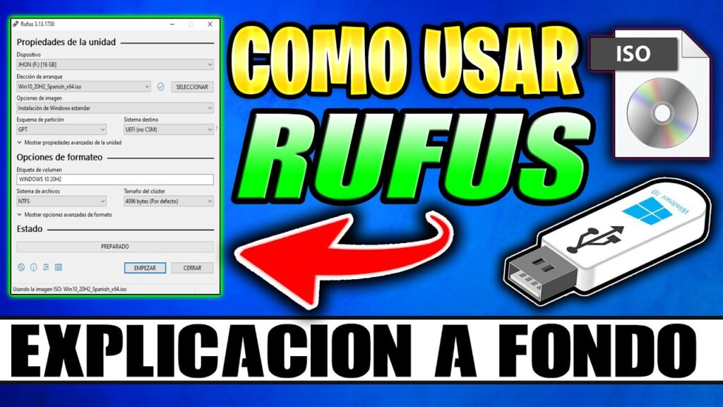 Como usar o rufus edsoftwares 1